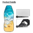 thumbnail image 5 of Yuyamidu Starfish Shell Car Front Seat Covers Seadie Front Seat Cover Waterproof Automotive Accessories Easy Installation for Cars, SUVs and Trucks, 5 of 7