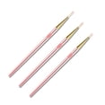 thumbnail image 1 of Juego de pinceles profesionales para delinear uñas en oro rosa: rotuladores ultrafinos para diseños precisos, perfectos para la aplicación creativa de esmaltes y diseños de uñas, 1 of 5