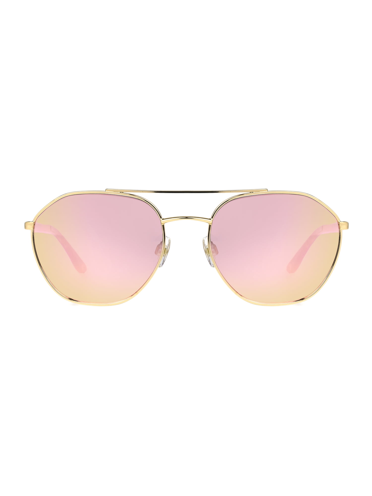 Scoop Women's Geometric Gold Sunglasses