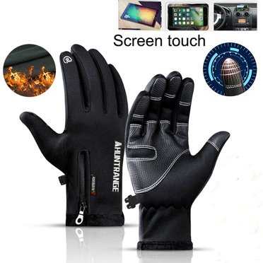 Winter Touchscreen Gloves Waterproof Ski Snow Gloves Cold Weather Running Warm Gloves For Woman Men Xl