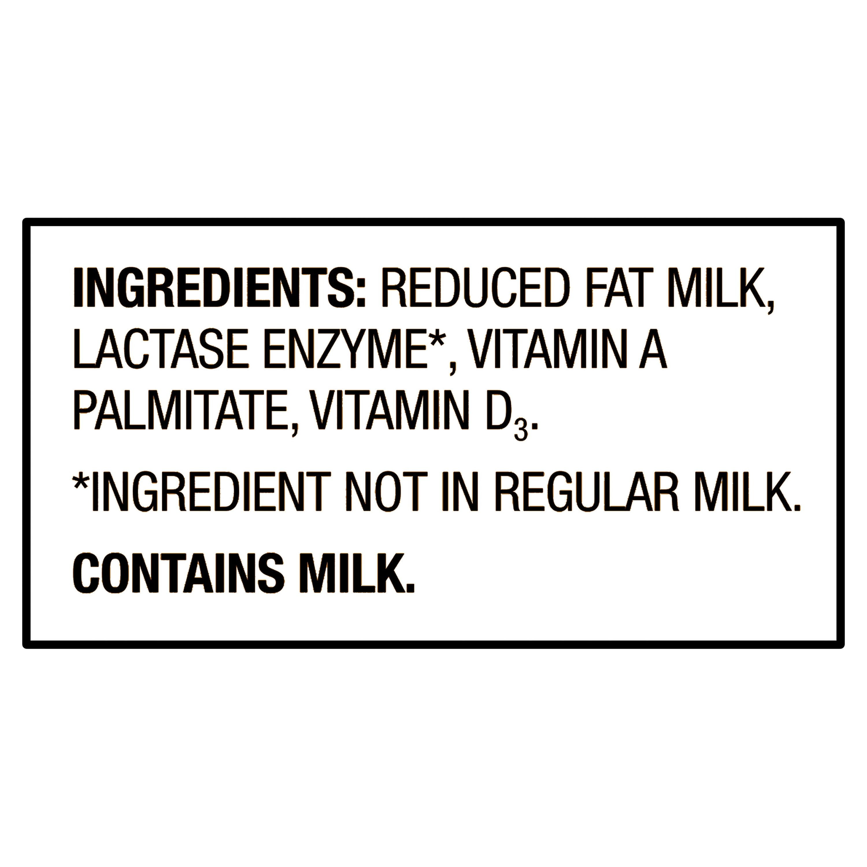 Great Value Lactose Free 2% Reduced Fat Milk, Half Gallon, 64 fl oz