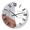 thumbnail image 2 of Designart 1 in Quartz Modern/Contemporary Wall Clock, 2 of 5