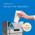 thumbnail image 5 of hOmeLabs 13 Gallon Stainless Steel Garbage Can with Touchless Motion Sensor and AC Adapter, 5 of 7