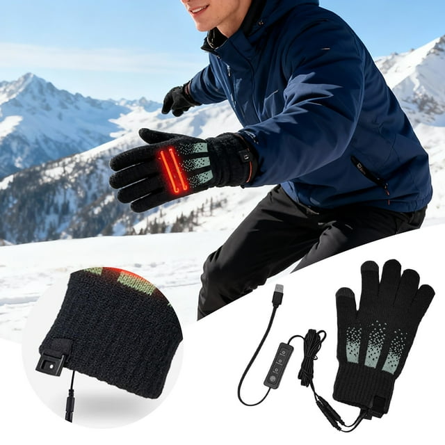 ERK Advanced Rechargeable Heated For Outdoor Winter Sports And Cold Weather Activities With Adjustable Temperature Control