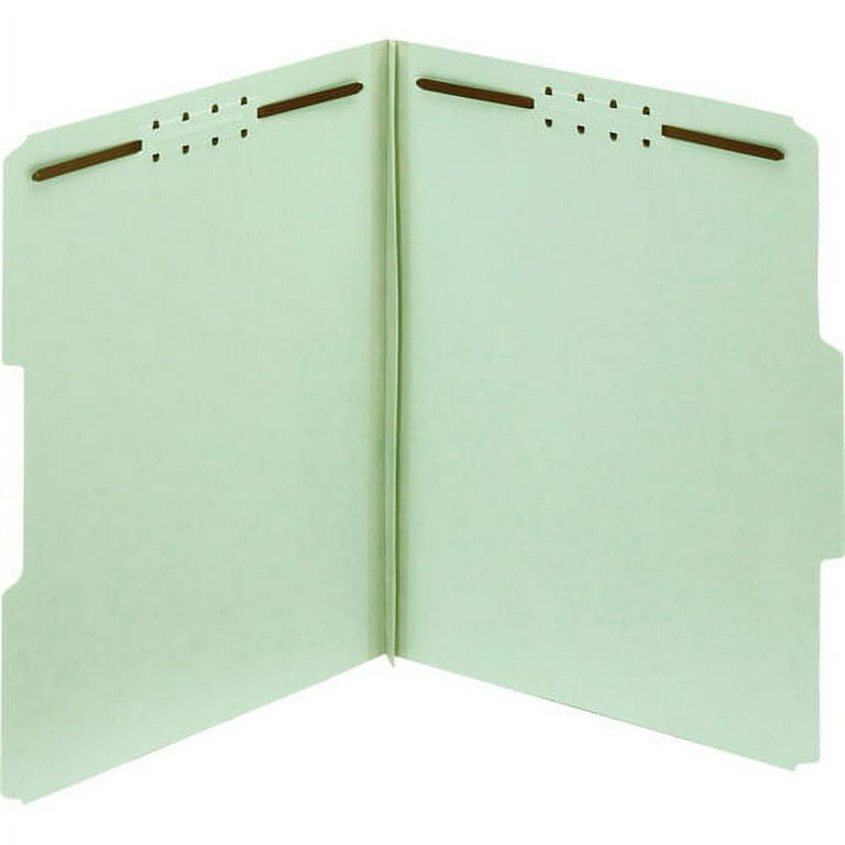 Pendaflex 1/3 Tab Cut Letter Recycled Fastener Folder - 8 1/2 Pendaflex 1/3 Tab Cut Letter Recycled Fastener Folder - 8 1/2