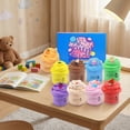 thumbnail image 5 of Cloud Slime Kit for Girls Scented Butter Slime Pack Stress Relief Toy Creative Pinch Set for Kids Birthday Party Favors, 5 of 6