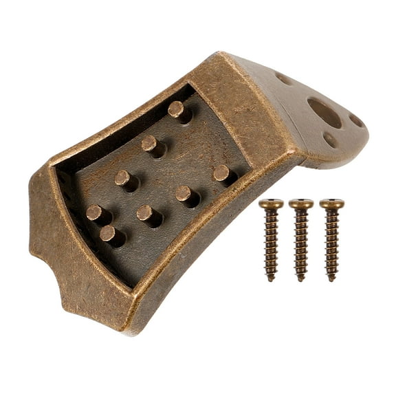 Mandolin Supplies Accessory Mandolin Bridge 7.00X4.50X4.00CM Golden