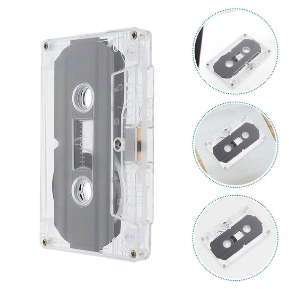 ELAYARD Audio Cassette Tape Plastic Craft Supply Multi-Use 1 Piece for Projects