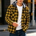 thumbnail image 2 of Men's Hoodies Casual Pullover Hooded Sweatshirt Plaid with Pocket Hoodie Sweatshirt Long Sleeved Hooded Top Fall Outfits 2026, 2 of 8