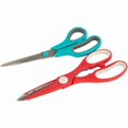 thumbnail image 3 of Home Basics 2 Pack Kitchen Tools Scissors, Blue And Red, 3 of 4