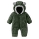 thumbnail image 2 of Traje de oso para bebé, leggings, ropa de lana de invierno para niñas y niños, mono con capucha, traje de nieve, abrigo para niños, 2 of 8