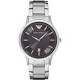 thumbnail image 1 of Reloj de Vestir Renato Emporio Armani AR11179 para Hombre 43mm Movimiento de Cuarzo Acero Inoxidable Resistente al Agua Plateado Emporio Armani AR11179, 1 of 2