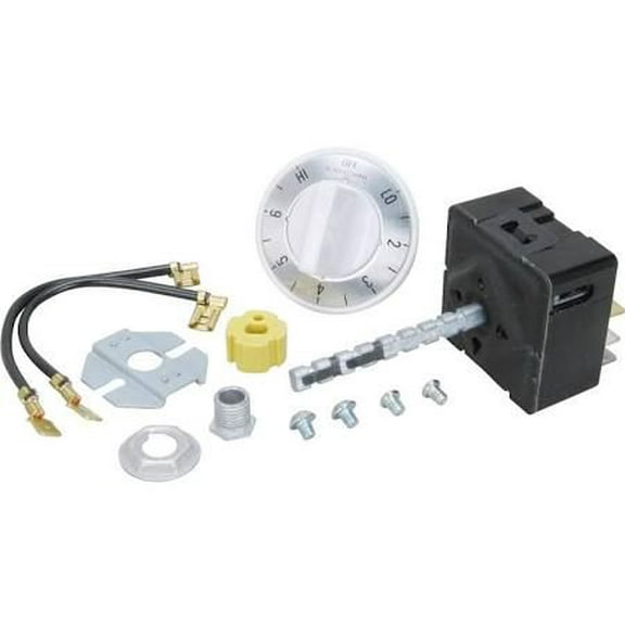 INFINITE SW,240V,5%,WHITE DIAL For Robertshaw Part# 5500-235