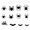 21, variant on NEXAVKPR Auto Adhesive 3D Bat Spiders PVC Sticker For Holiday Homes Party Decoration Themed LED Flashing Spiders Bat Window Sticker Home Decors