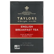 Taylors of Harrogate English Breakfast, Tea Bags, 50 Ct