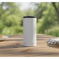 thumbnail image 4 of (2 pack) Ozark Trail 12 oz Stainless Steel Slim Can Drink Sleeve, Matte White, 4 of 8