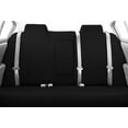thumbnail image 2 of CalTrend Rear 40/60 Split Bench Tweed Seat Covers for 2001-2003 Toyota Highlander - TY149-01TT Black Insert with Black Trim, 2 of 3