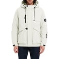 thumbnail image 2 of akafmk Mens Waterproof Jacket Hooded Windproof Rain Coat with Multiple Pockets for Hiking Outdoor Climbing, 2 of 6