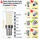 thumbnail image 3 of Bombillas LED ALIDE E14, 4 W, 6000 K, 450 lm, 120 V-220 V, no regulables, paquete de 10, 3 of 7
