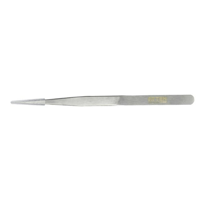 Pinza de material acero Inoxidable Profesionales Herramientas de Mantenimiento para Reparación de Productos Electrónicos, Manualidades y Joyería Cola Pinzas de acero inoxidable
