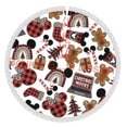 thumbnail image 1 of Faldas para árbol de Navidad de Mickey Mouse de 36 pulgadas, tapete para árbol de Navidad para fiestas de invierno, falda para árbol de Navidad para decoraciones navideñas rústicas, 1 of 8
