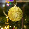 thumbnail image 4 of Mouliraty Christmas Balls Ornaments Christmas 8cm Christmas Tree Foam Pendant Christmas Decorations Pearl Hanging Colored, 4 of 7