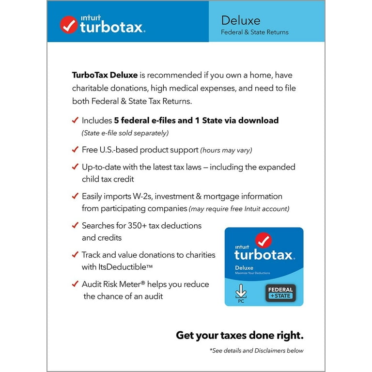TurboTax® Home Business Desktop 20232024 Personal Small, 48 OFF