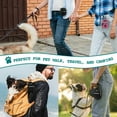 thumbnail image 6 of PetAmi Dog Poop Bag Holder for Leash, Dog Pet Waste Bag Dispenser For Poop With Clip For Doggie Puppy Walking Accessories Travel Camping, Dog Treat Pouch Supplies Must Have With Doggy Bag Roll, Black, 6 of 7