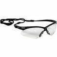thumbnail image 2 of KleenGuard V30 Nemesis Safety Eyewear Lightweight, Flexible, Comfortable, Scratch Resistant - Universal Size - Ultraviolet Protection - Polycarbonate Lens - Clear, Black - 1 Each, 2 of 7