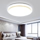 thumbnail image 5 of Luces de techo LED ultradelgadas, modernas, para montaje en superficie, 72 W, 220 V, lámpara con control remoto, para sala de estar, dormitorio, cocina, 5 of 5