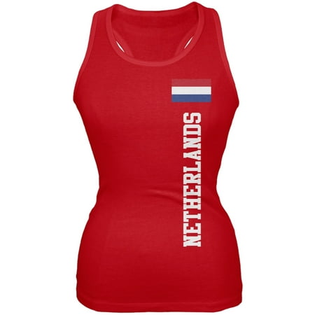 World Cup Netherlands Red Juniors Tank Top - X-Large
