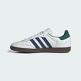thumbnail image 3 of Size 4- Ad-id-as Men’s Samba OG Sneaker, Cloud White/Black/Collegiate Green., 3 of 6
