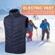 thumbnail image 5 of Chaqueta Térmica Eléctrica Unisex Recargable Antiestática para Senderismo Al Aire Libre Ciclismo, 5 of 9
