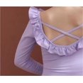 thumbnail image 6 of LYMAYTER Girls Ballet Leotards with Removable Tutu Skirt Toddler Ruffle Sleeve Dance Dress Set 3-11Y, 6 of 8