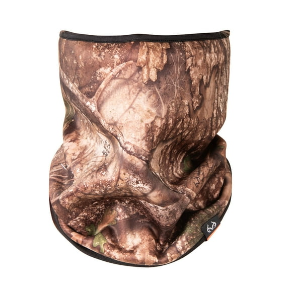 Realtree APX Reversible Hunting Neck Gaiter, Blaze Orange, One Size Fits Most, Polyester