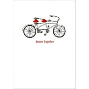 Avanti Press Tandem Bike A*Press Wedding Anniversary Card