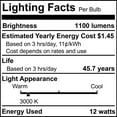 thumbnail image 4 of Bulbrite 862658 4" Integrated Led Wafer Canless Recessed Light - White, 4 of 7