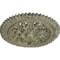 thumbnail image 3 of Ekena Millwork 21 5/8"OD x 2 1/2"P York Ceiling Medallion (Fits Canopies up to 3 5/8"), Hand-Painted Castle Stone Crackle, 3 of 6