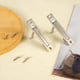 thumbnail image 3 of 6 Tiradores de Borde de Puerta Empotrada, Manija de Puerta Empotrada de Acero Inoxidable 304 con Tornillos, Herrajes para Puerta para Pasillo de Armario de Baño, 3 of 5