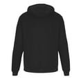 thumbnail image 5 of Drmagiyhm Fleece Lined Hoodie Men Zipper Hoodies Fleece Lined Warm Sweatshirt Coat Zip-Up Fuzzy Jacket Heavy Winter Coats with Pockets Black L, 5 of 5