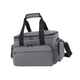 thumbnail image 5 of Bolsa de maquillaje de viaje, bolsa de aseo, bolso de mano grande, portátil, bolso de hombro ajustable Gris, 5 of 9
