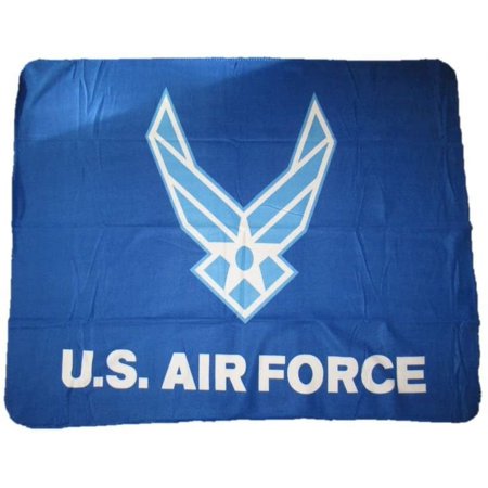 Blue Wings U.S. Airforce Air Force Flag 50x60 Polar Fleece Blanket Throw