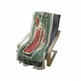 thumbnail image 4 of Retro Soft Flannel Fleece Throw Blanket, Nostalgic Poster Bar Art for Today's Special Famous Cocktail Bloody Drink and Vodka, Cozy Plush for Indoor and Outdoor Use, 50" x 70", Green Red, by Ambesonne, 4 of 6