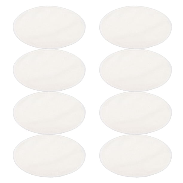 8 PCS Mujeres almohadillas de enfermería lavables con almohadillas de mama reutilizables
