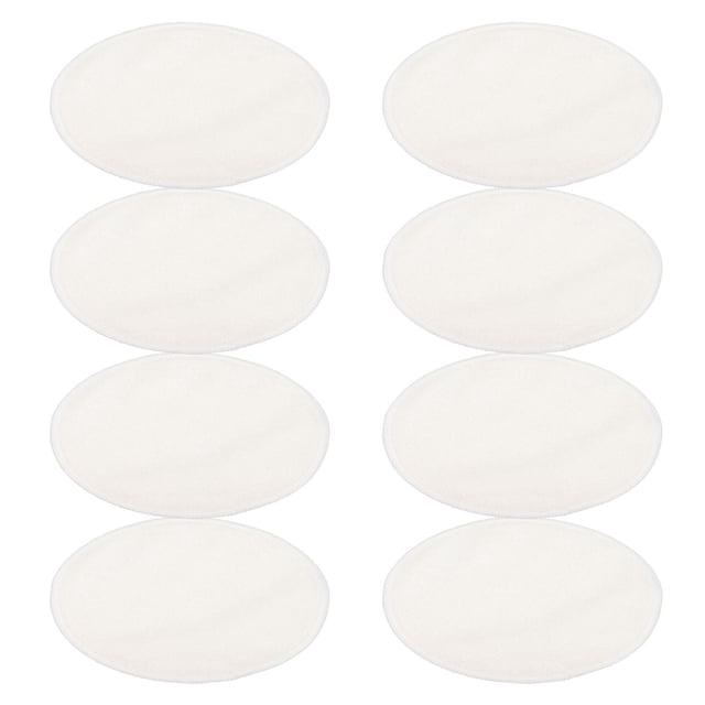 8 PCS Mujeres almohadillas de enfermería lavables con almohadillas de mama reutilizables