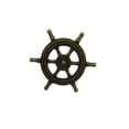 thumbnail image 1 of Shisuyan 4 Pcs Poignées d'Armoire Rétro : Poignées de Tiroir Vintage à Roue de Navire et Ancre, Boutons Décoratifs pour Meubles pour Commode, Garde-Robe, Placard, 1 of 8