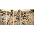 thumbnail image 2 of Rocky Praslin Sydney Panorama - Impression sur Toile Paysage, 2 of 3