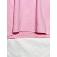 thumbnail image 4 of [Summer T-shirt for kids]-Girls' Casual Short-Sleeve Crew Neck T-Shirt with Cute Bow Print, Cotton Knit Fabric with Slight Stretch, Regular Fit for Ages 12 and Under, 4 of 6