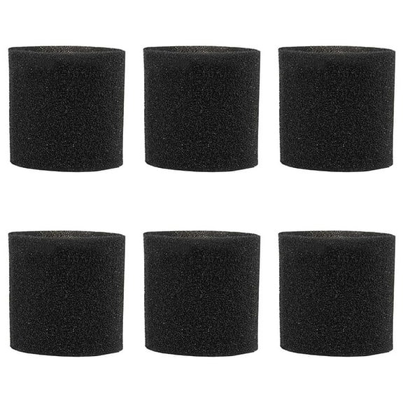 6 Pack 90585 Foam Sleeve VF2001 Foam Filter for & Genie Shop Wet Dry Vacuum Cleaner