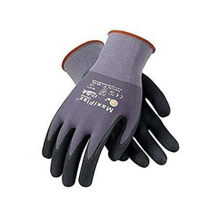 

MaxiFlex PIP 34-874/L Maxi Flex Ultimate 34874 Foam Nitrile Palm Coated Gloves Gray Large (Pack of 12)
